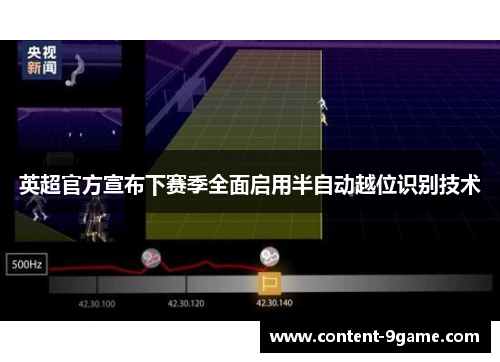 英超官方宣布下赛季全面启用半自动越位识别技术